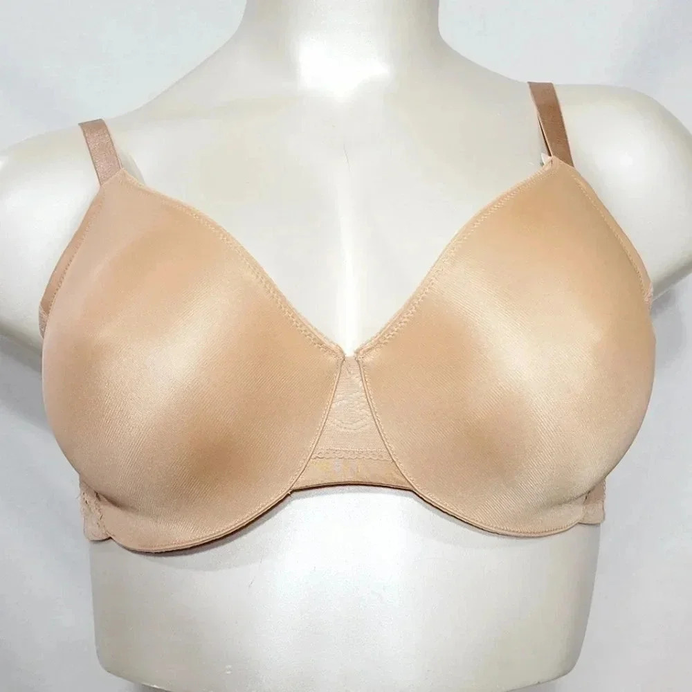 38C Lilyette 443‎ Comfort Control Minimizer UW Bra Nude NWT